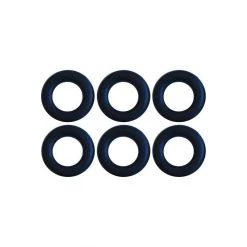 Asivik Plastic Rings For Guy Lines 6 Stk, Pløkfæste