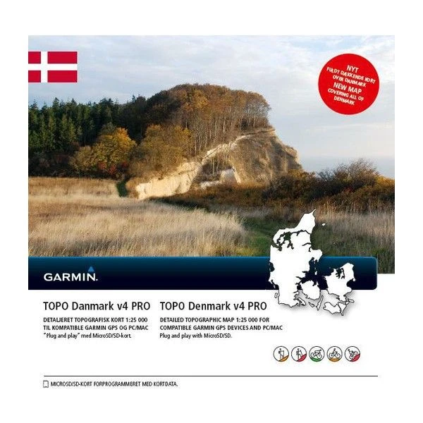 Garmin Topo Pro Danmark Ver. 4