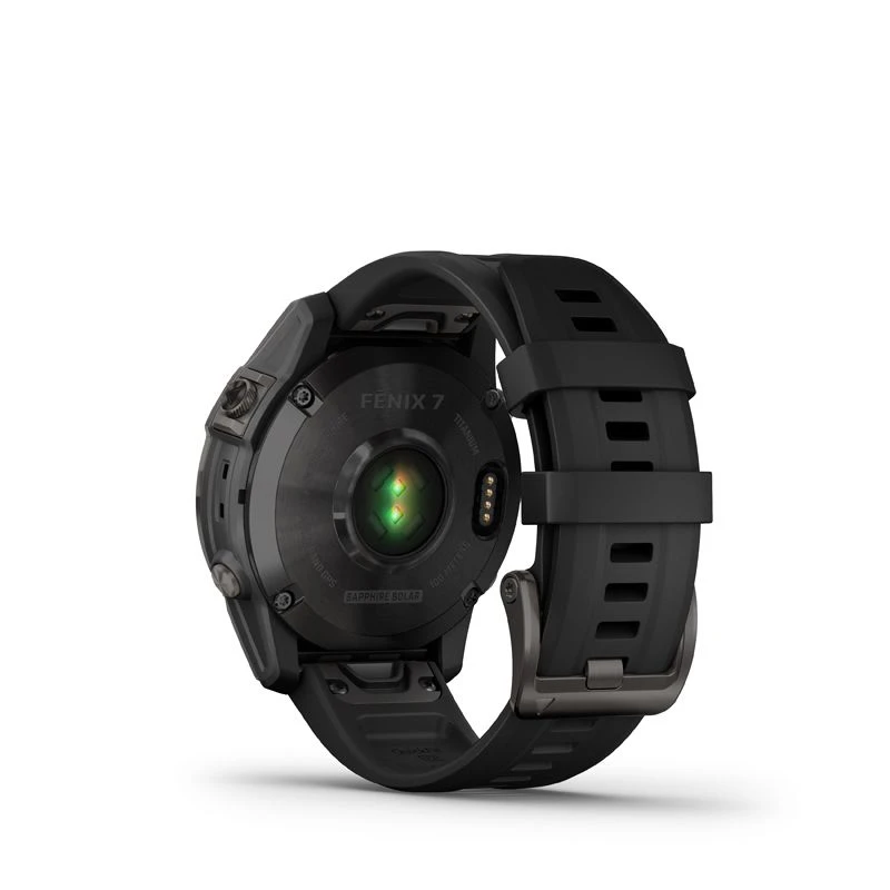 Garmin Fênix 7 Sapphire Solar DLC Carbon Grey Titanium - Billede 3