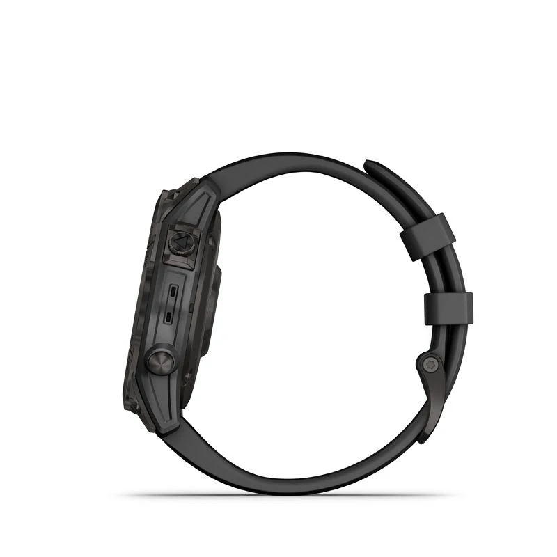 Garmin Fênix 7 Sapphire Solar DLC Carbon Grey Titanium