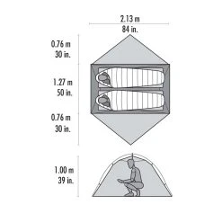 MSR Hubba Hubba NX 2-personers Kuppeltelt